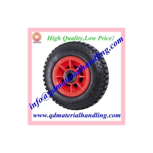 Solid Rubber Puncture Proof Tyres - Plastic centred 250x4