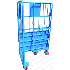 Heavy Duty 3 Sided Wire Mesh Roll Container RC1100