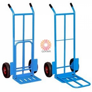 Heavy duty hand pallet truck with pneumatic wheel HT1823