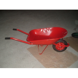 China Manufacturer of Metal Tray Wheel Barrow WB7200|Construction wheelbarrow︱Builder wheelbarrow︱Heavy duty wheelbarrow WB7200