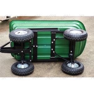 75L Heavy Duty Garden Dump Cart