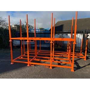 Steel Stillage cage with drop down front