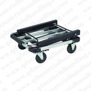 Folding Platform Truck 16 in x 28 in Hand Cart Dolly 330 lb Capacity Casters