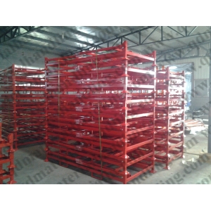 Heavy Duty Scale Folding Metal Stackable Truck Tire(Tyre) Rack