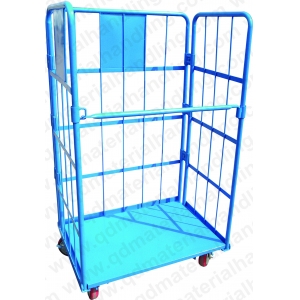 Heavy Duty 3 Sided Wire Mesh Roll Container RC1100