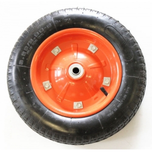 13"x3" wheel barrow solid rubber wheel