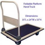 Heavy Duty Foldable Platform Hand Truck With 300kgs capacity
