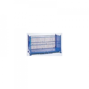 Stackable Pallet Cage Bulk – Folding (mesh sides)