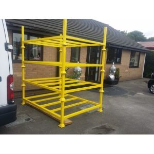Steel Stillage cage with drop down front