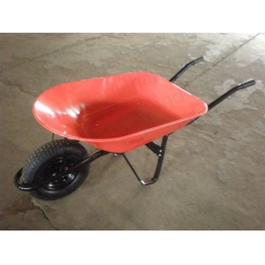 China Manufacturer of Metal Tray Wheel Barrow WB7200|Construction wheelbarrow︱Builder wheelbarrow︱Heavy duty wheelbarrow WB7200