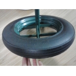 14"X4" Rubber Solid Wheel for Wheel Barrow