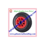 Solid Rubber Puncture Proof Tyres - Plastic centred 250x4