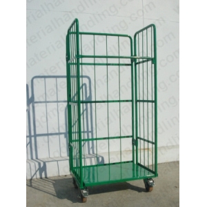 Heavy Duty 3 Sided Wire Mesh Roll Container RC1100