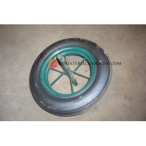 14"X4" Rubber Solid Wheel for Wheel Barrow